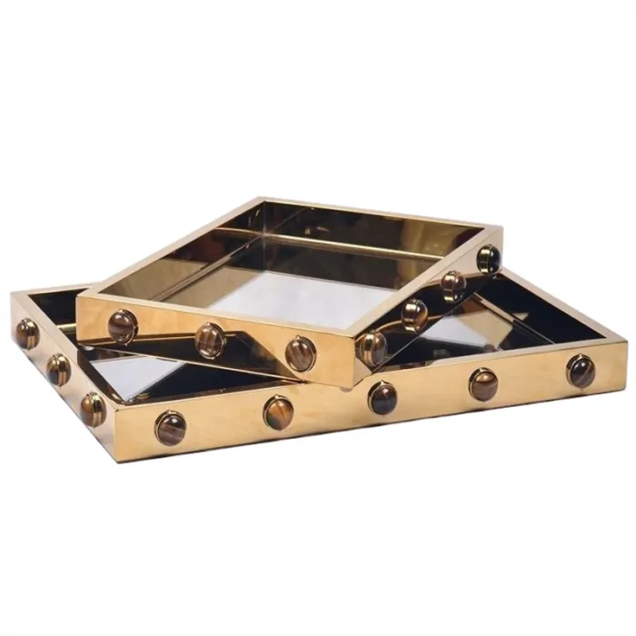 Поднос Mirror Tambourine от ImperiumLoft