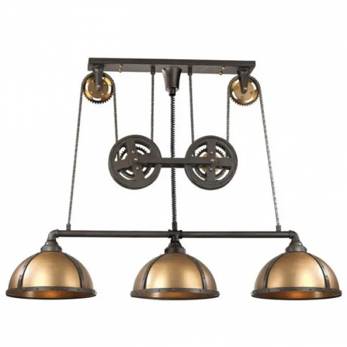 Люстра Loft Light Rust and Brass three plafond от ImperiumLoft