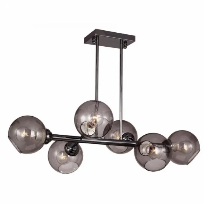 Люстра Glass Bubble Chandelier Black от ImperiumLoft