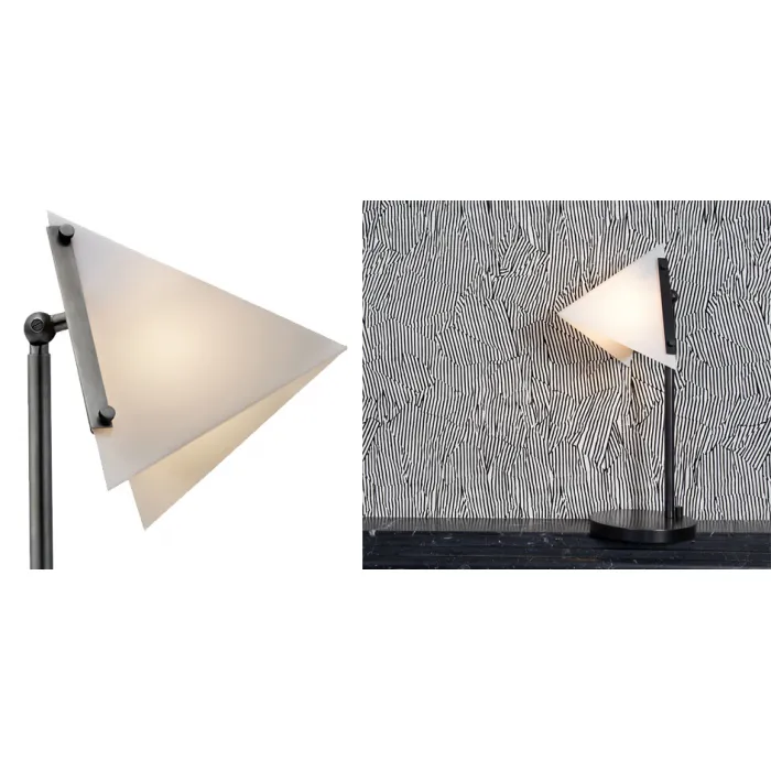 Настольная лампа FORMA ROUND BASE TABLE LAMP Black от ImperiumLoft