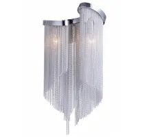Бра Atlantis Chain Wall Lamp Black White