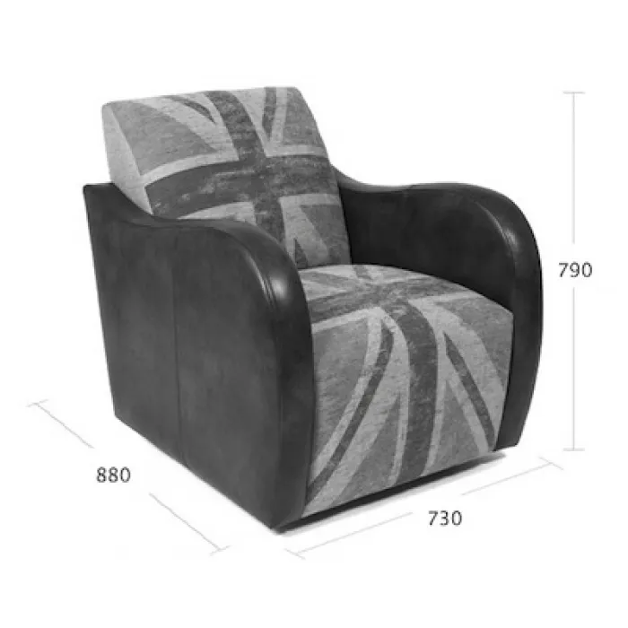 Кресло Master Jack Armchair Britannia Collection от ImperiumLoft