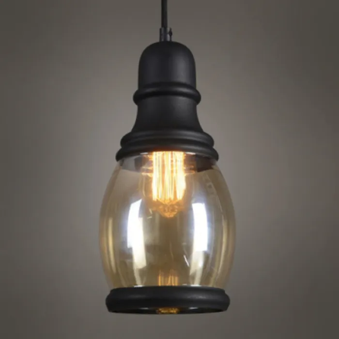 Подвесной светильник Loft Smoke Glass Pendant #3 от ImperiumLoft