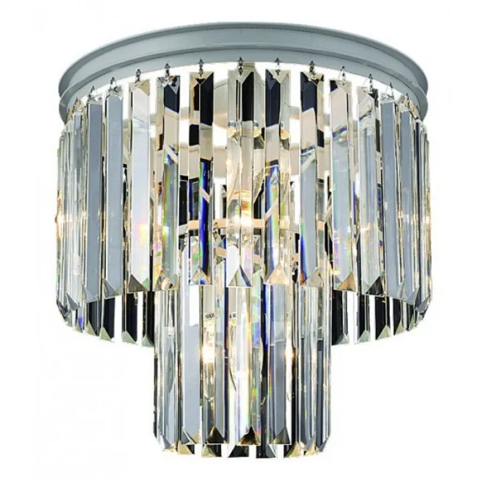 Потолочный светильник RH Odeon Clear Glass ceiling chandelier 2 Square от ImperiumLoft