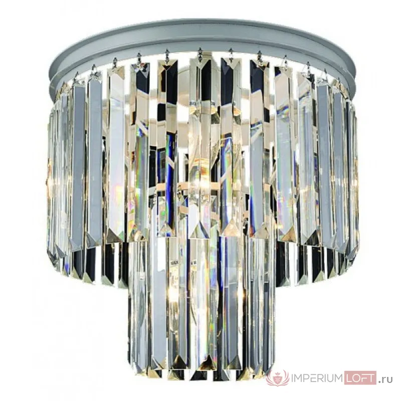 Потолочный светильник RH Odeon Clear Glass ceiling chandelier 2 Square от ImperiumLoft