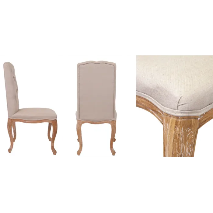 Стул French chairs Provence Norman Beige Chair от ImperiumLoft