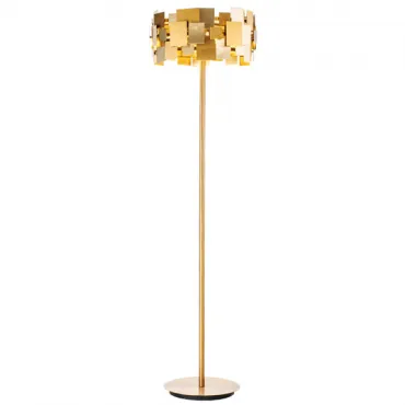 Торшер Gold Plate Floor Lamp