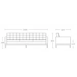Диван Florence Knoll sofa