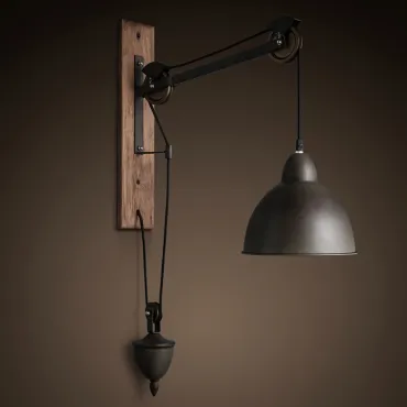 Настенный светильник Steampank Rust Iron Wall Lamp от ImperiumLoft