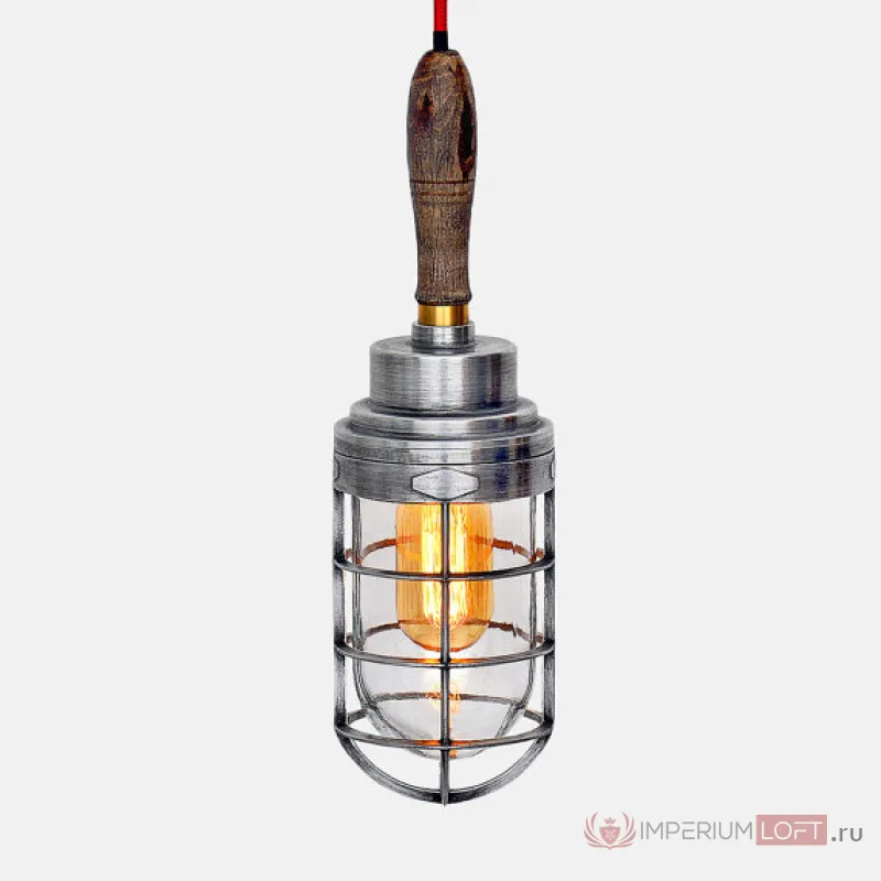 Ручной светильник Steampunk Cage Glass Edison Hanging Lamp от ImperiumLoft