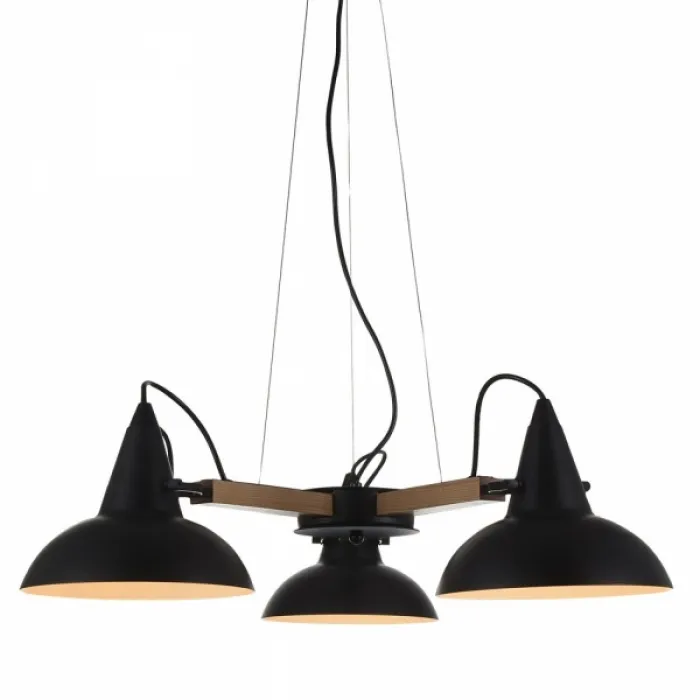 Люстра Coneca Pendant 3 Black от ImperiumLoft