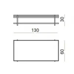 Столик Ula Square table ULA003 от ImperiumLoft