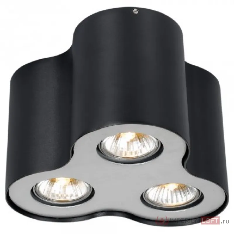 Точечный накладной светильник Scopular Spot Triango Black от ImperiumLoft