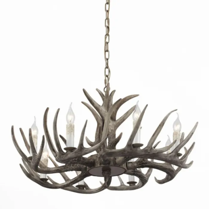 Люстра Hornland Chandelier 8 Grey от ImperiumLoft
