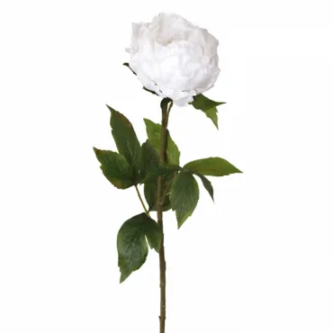 Декоративный искусственный цветок White Peony