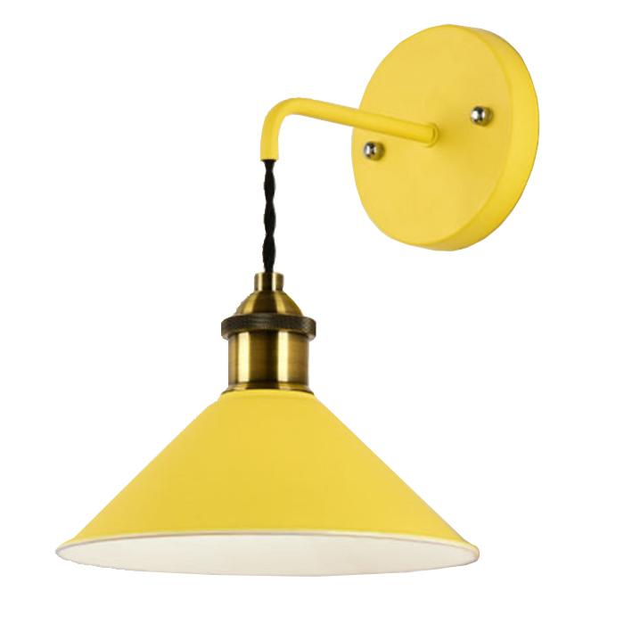 Бра 20th c.Factory filament Yellow от ImperiumLoft