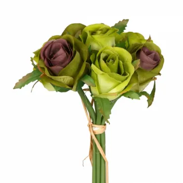 Декоративный искусственный цветок Bouquet Green Roses