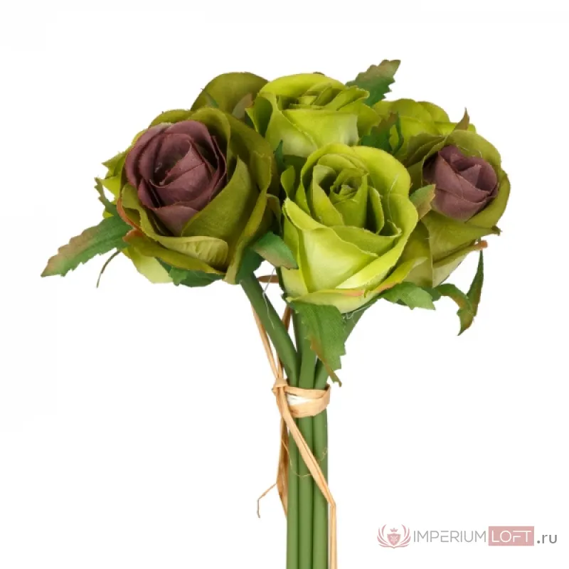 Декоративный искусственный цветок Bouquet Green Roses от ImperiumLoft