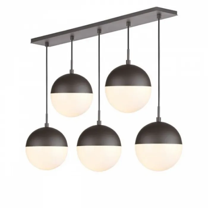 Подвесной светильник Copper Light Black Pendant 5 от ImperiumLoft