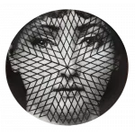 Декоративная тарелка Fornasetti 30.CR.BW.R01-294 designed by Piero Fornasetti