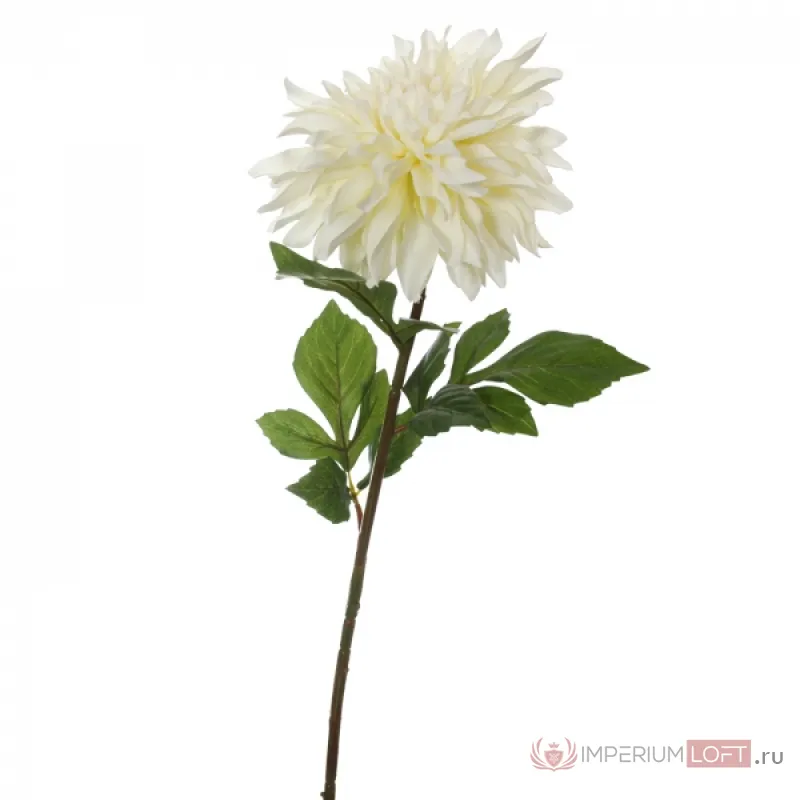 Декоративный искусственный цветок Cream Dahlia от ImperiumLoft