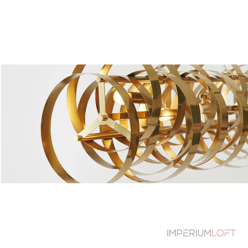 Подвесная люстра Brass Belts Chandelier