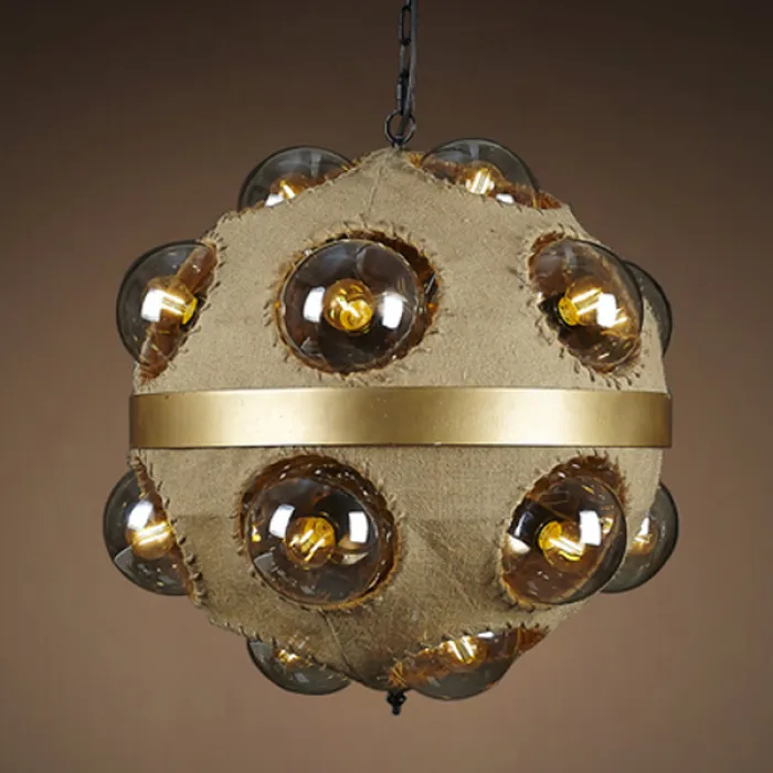 Люстра Steampunk Goggle Eyed Pendant Sphere от ImperiumLoft
