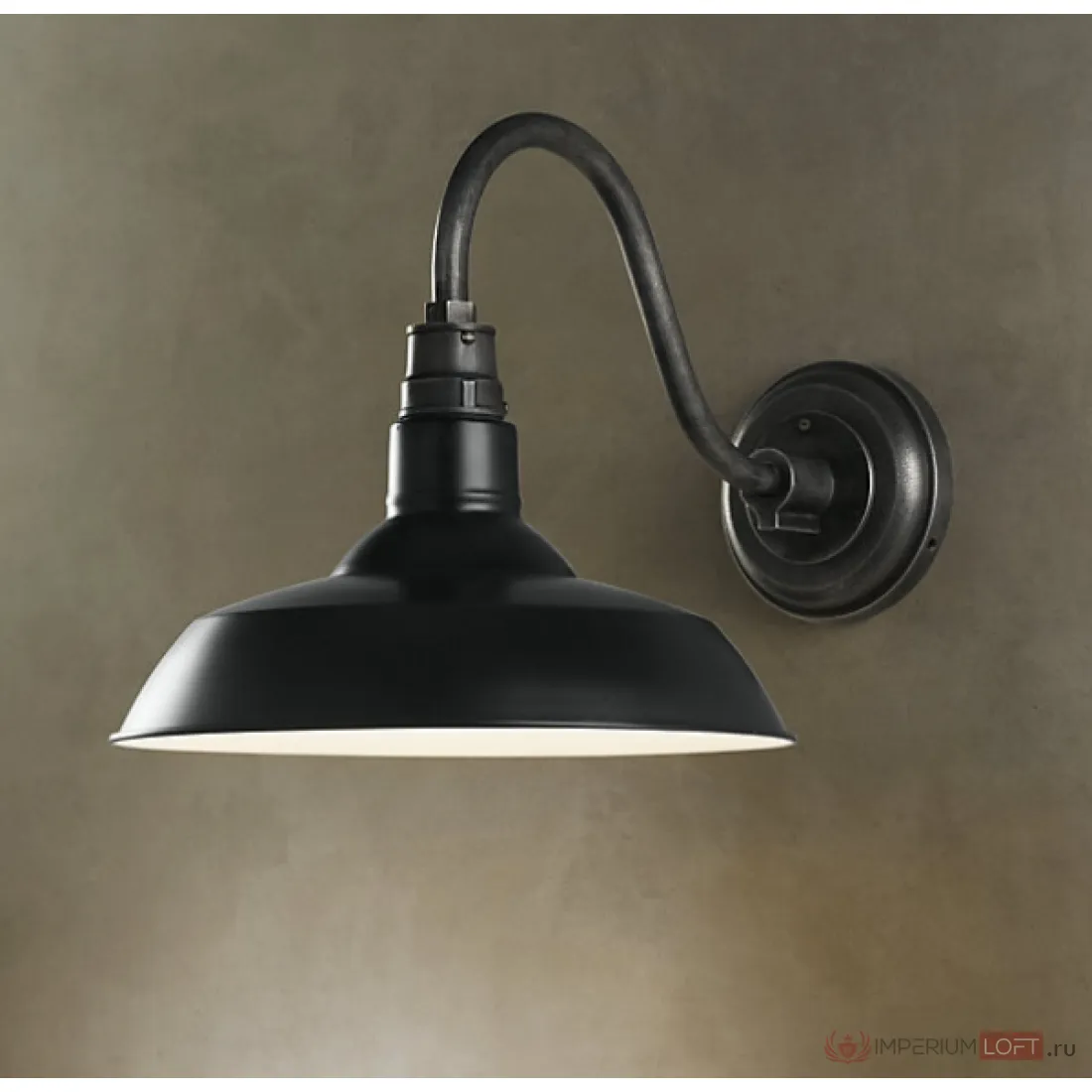 Бра Vintage Barn Sconce Black