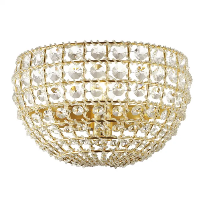 Бра Casbah Crystal Wall Lamp Gold от ImperiumLoft