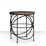 Журнальный стол Industrial Rust Round Sphero Table от ImperiumLoft