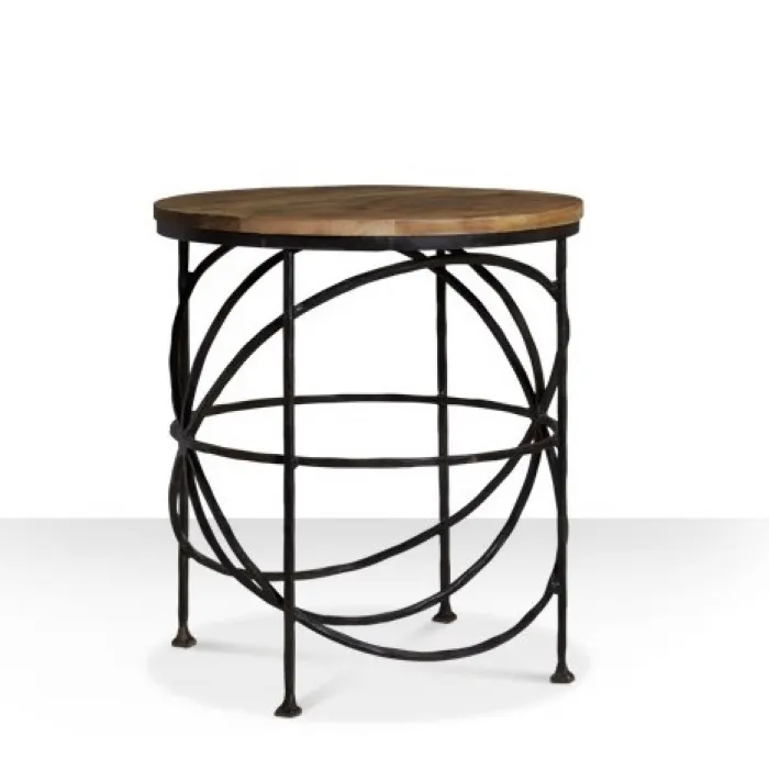 Журнальный стол Industrial Rust Round Sphero Table от ImperiumLoft