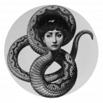 Декоративная тарелка Fornasetti 198