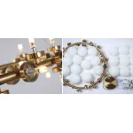 Люстра Milk Bubble Round Chandelier от ImperiumLoft