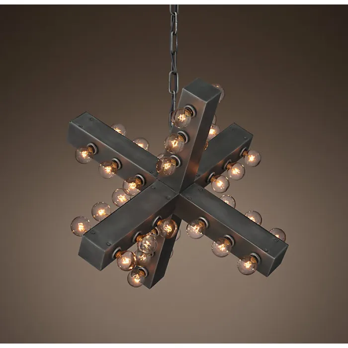 Люстра Nero Chandelier 56 от ImperiumLoft
