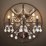 Настенный светильник Foucault's Orb Crystal Wall от ImperiumLoft
