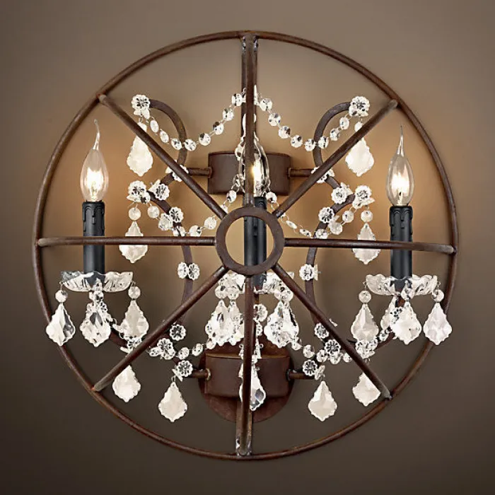 Настенный светильник Foucault's Orb Crystal Wall от ImperiumLoft