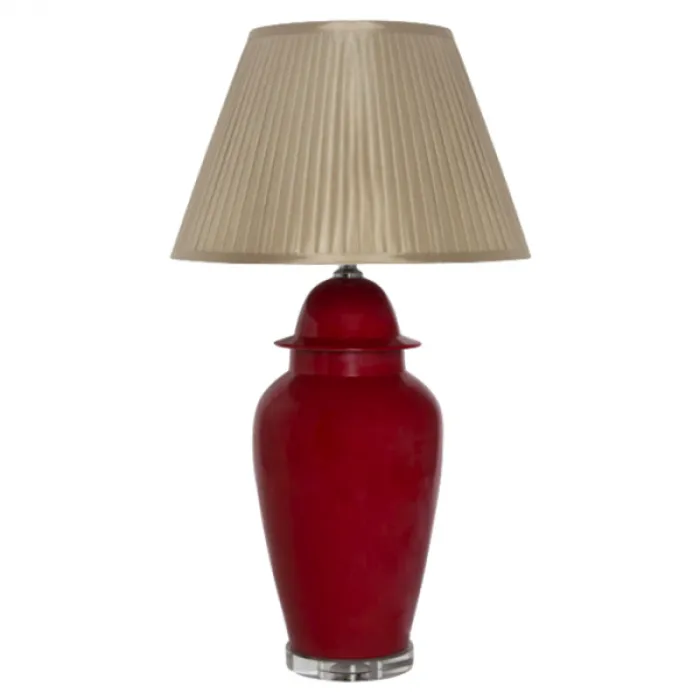 Настольная лампа Strict Red от ImperiumLoft