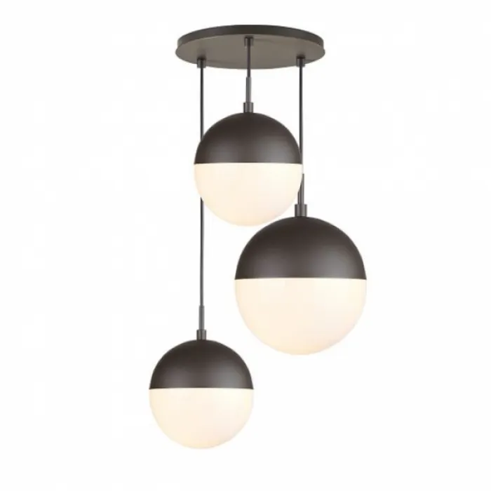 Подвесной светильник Copper Light Black Pendant 3 от ImperiumLoft