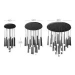 Люстра Wooden Glowworm Round от ImperiumLoft