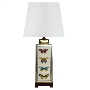 Настольная лампа Square Retro Butterflies