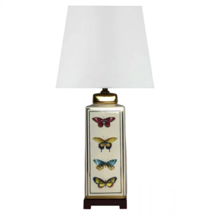 Настольная лампа Square Retro Butterflies от ImperiumLoft
