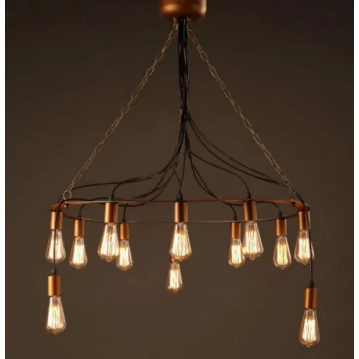 Люстра Blood Wire Chandelier Black 12 от ImperiumLoft