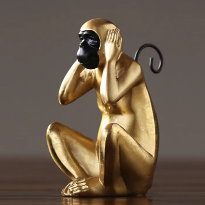 Статуэтка Monkey dont hear от ImperiumLoft
