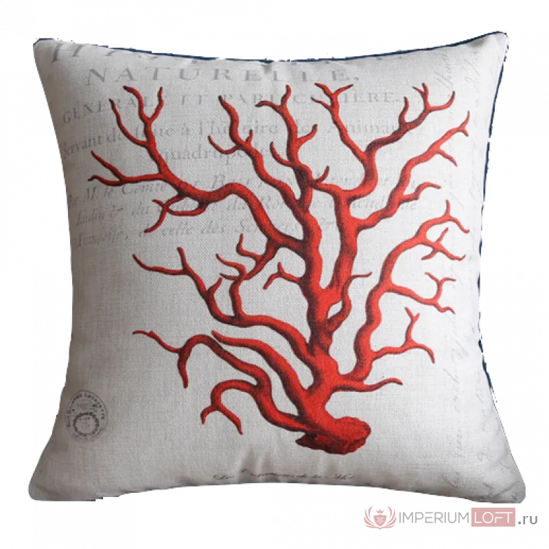 Декоративная подушка Coral #4 от ImperiumLoft