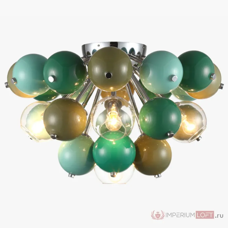 Потолочная люстра Green Ceads Ceiling lamp от ImperiumLoft
