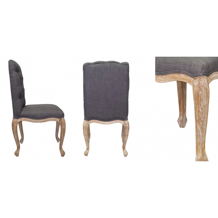 Стул French chairs Provence Norman Grey Chair от ImperiumLoft