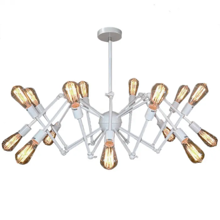 Cветильник Loft Sputnik Chandelier Spider White от ImperiumLoft