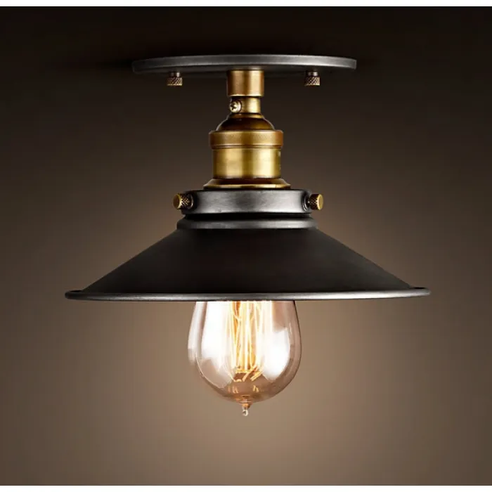 Потолочный светильник 20th c.Factory Filament Metal от ImperiumLoft