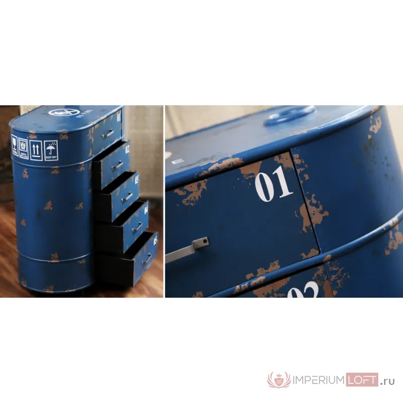 Тумба на колесах Loft Vintage  от ImperiumLoft