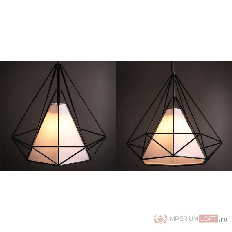 Подвесной светильник Loft Bar Nest Cone Black от ImperiumLoft